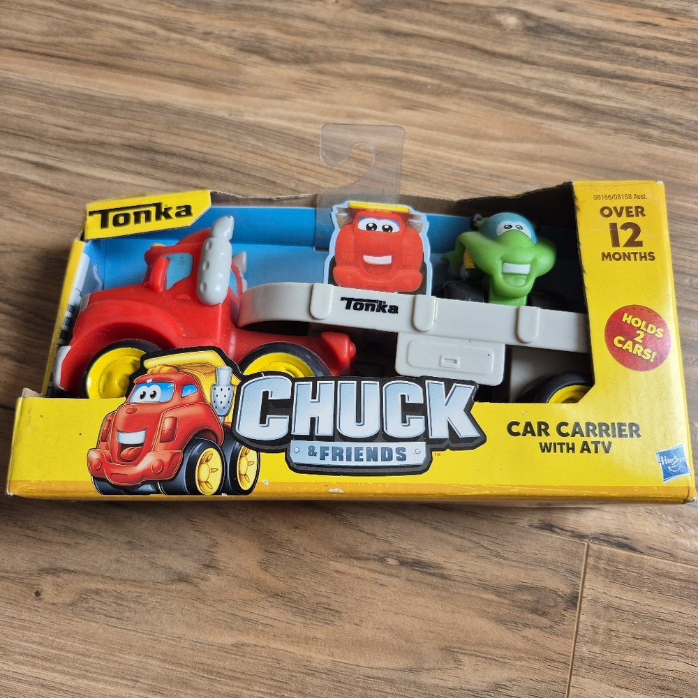 Tonka Chuck & Friends Car Carrier With ATV